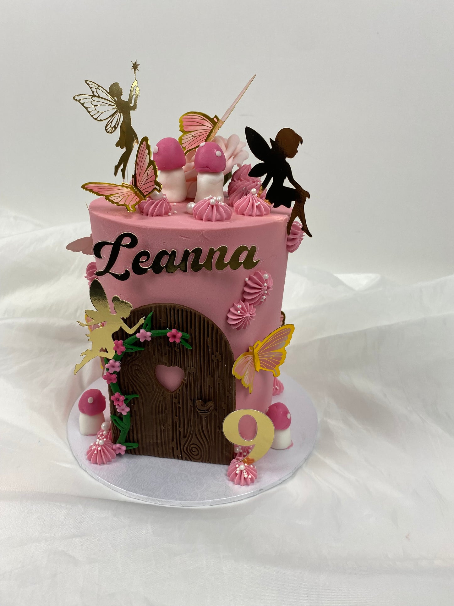Fairy butterfly cake