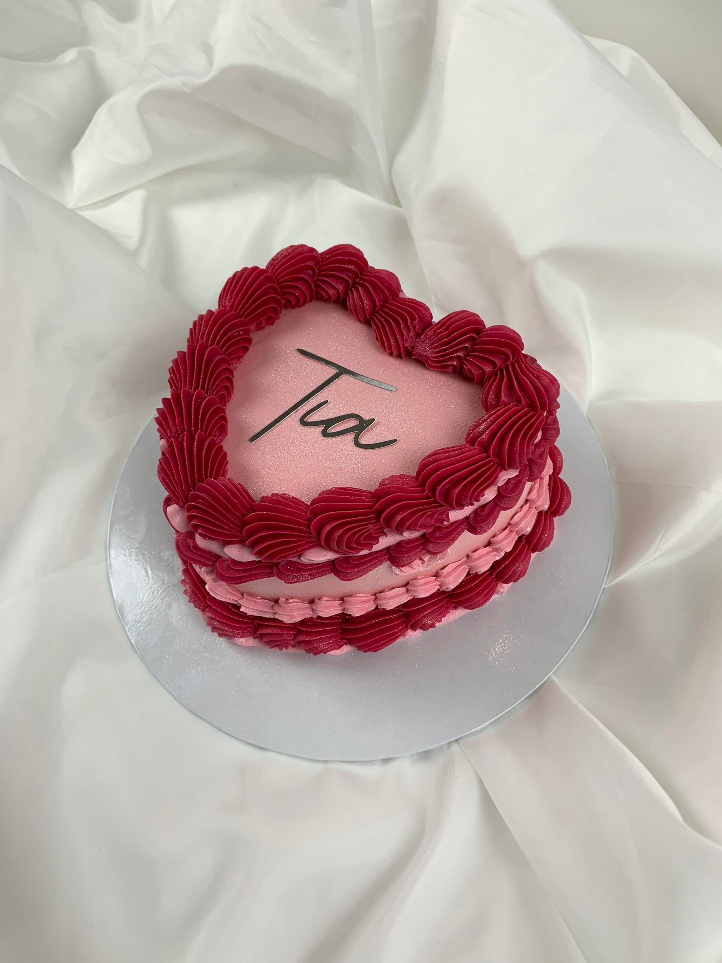 Design your own Mini heart Cake