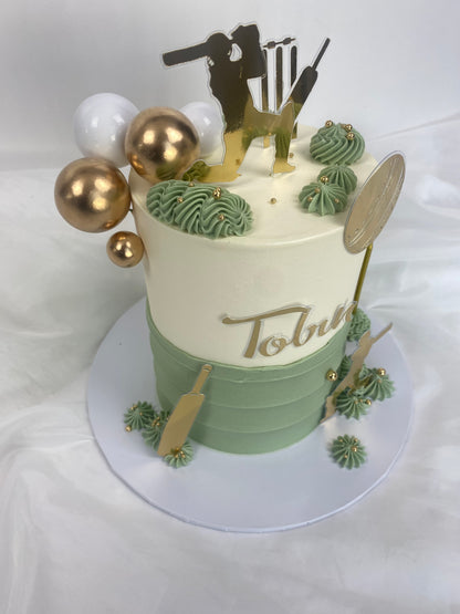 Cricket cake