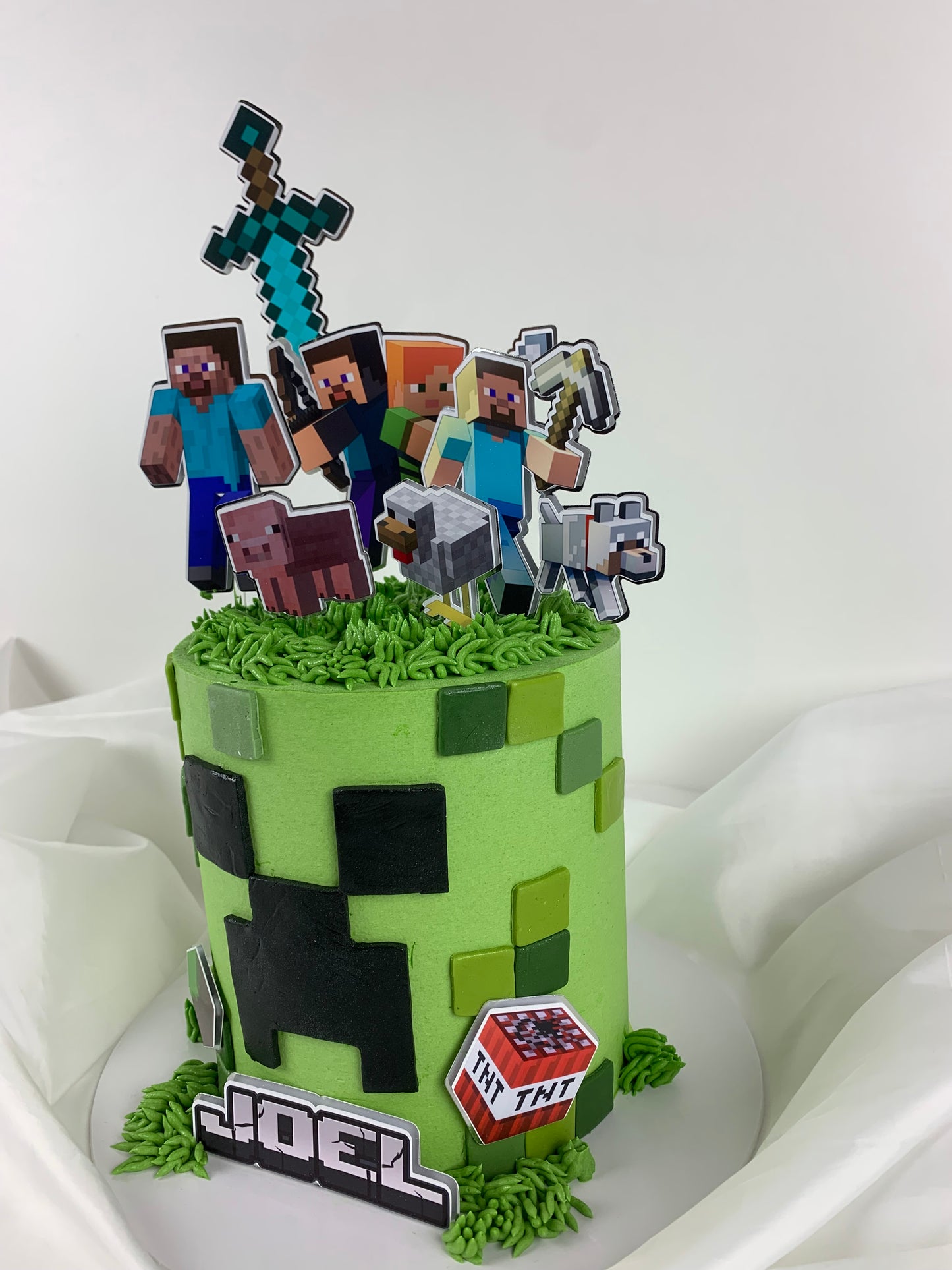 Mine Craft cake