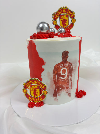Football team cake 2