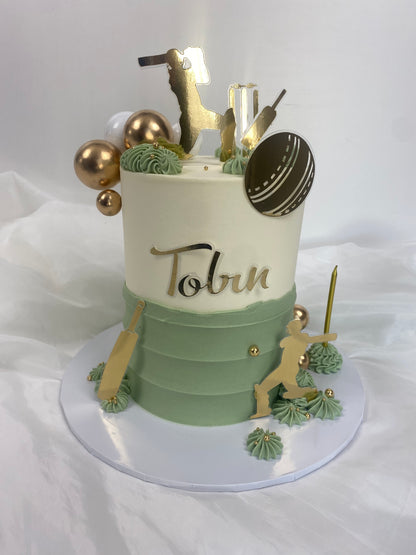 Cricket cake