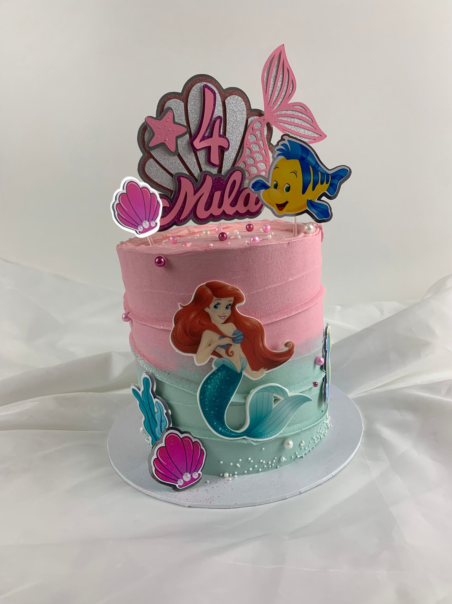 Mermaid sea cake