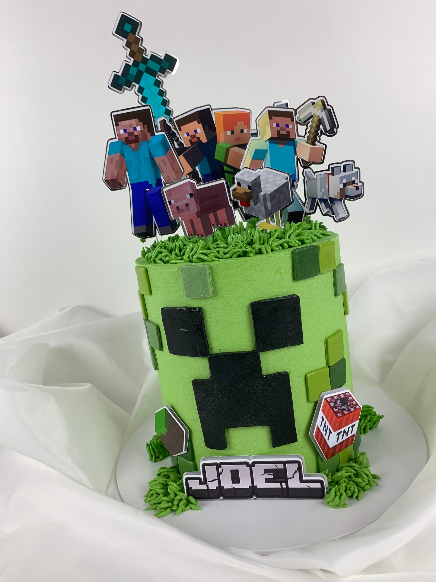 Mine Craft cake