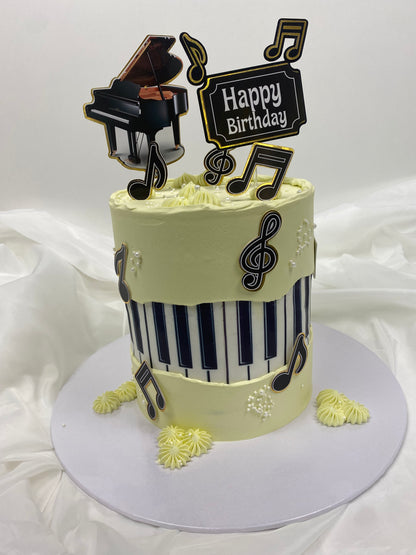 Music Piano Cake