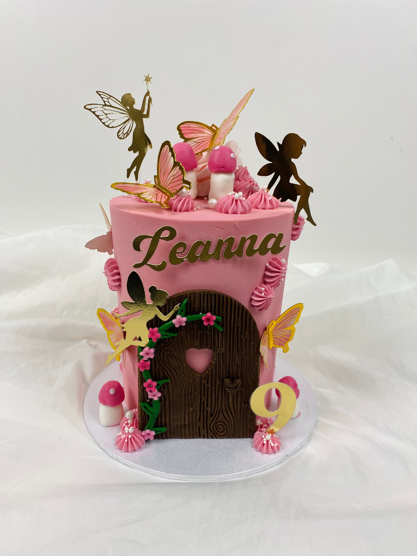 Fairy butterfly cake