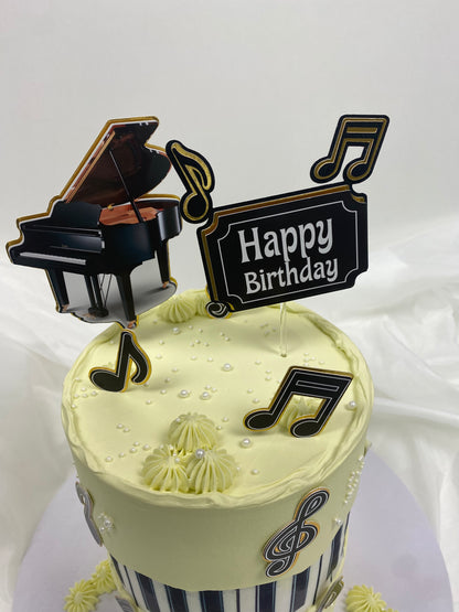 Music Piano Cake