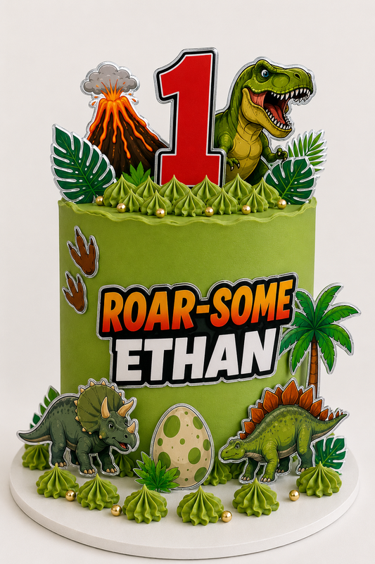 Dinosaur cake