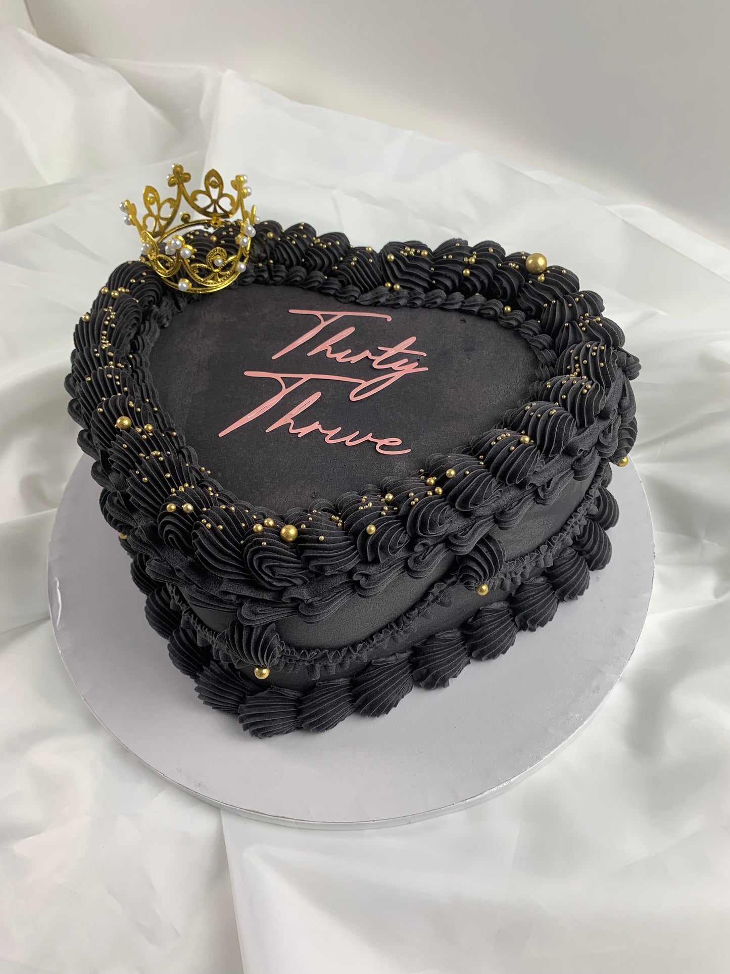 Design your own heart cake