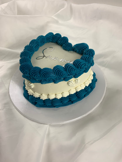 Design your own Mini heart Cake