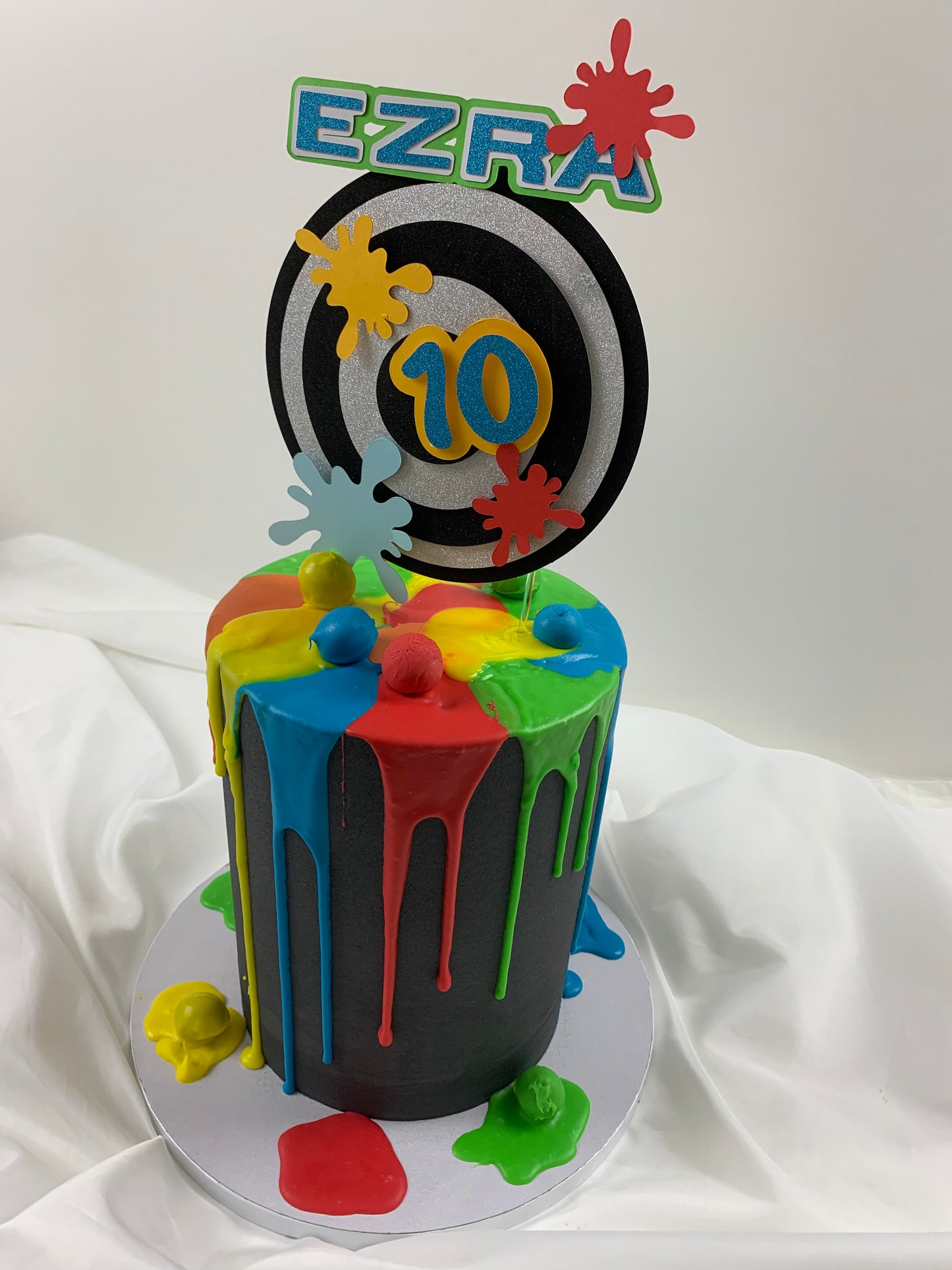 Paintball cake