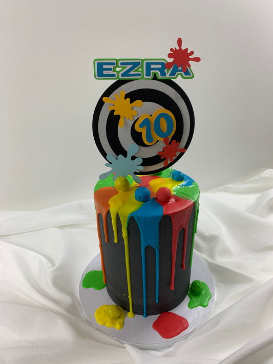 Paintball cake