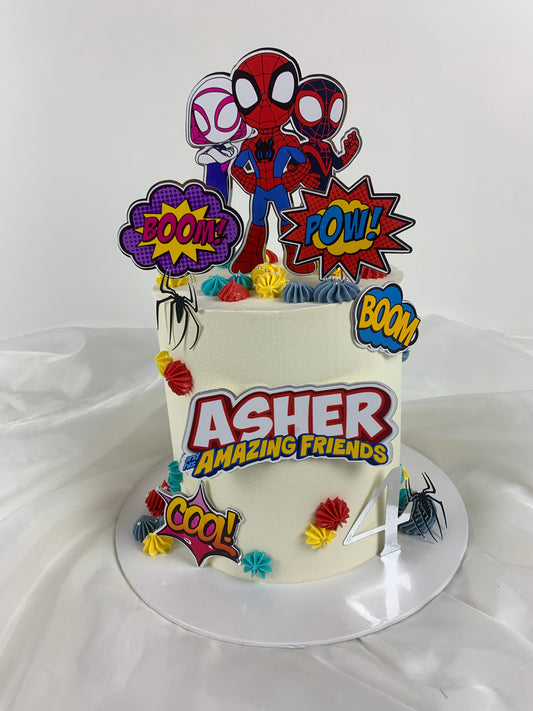 Spider Man Cake