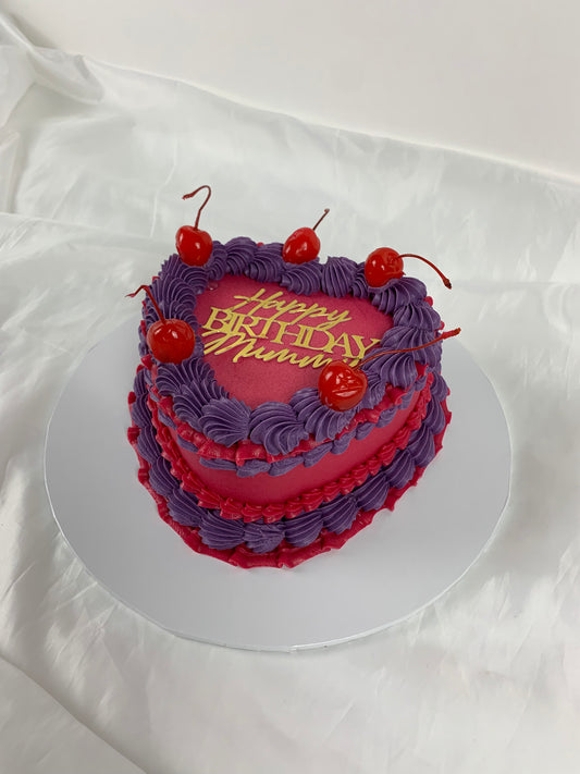 Design your own Mini heart Cake