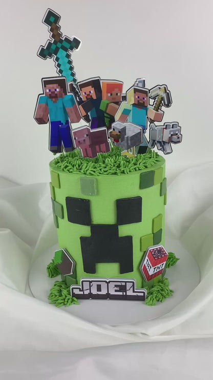Mine Craft cake