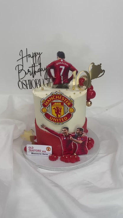 Football team cake 03